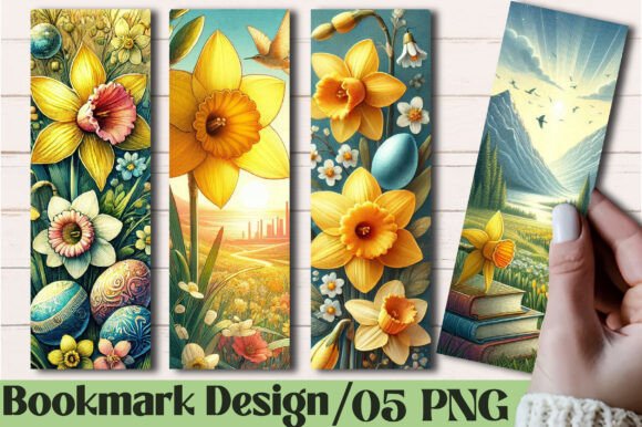 Download Spring Daffodil Flower Bookmarks PNG - Daffodil Collection