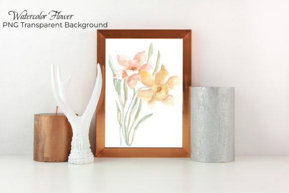 Download Yellow Daffodil Watercolor Flower - Daffodil Collection